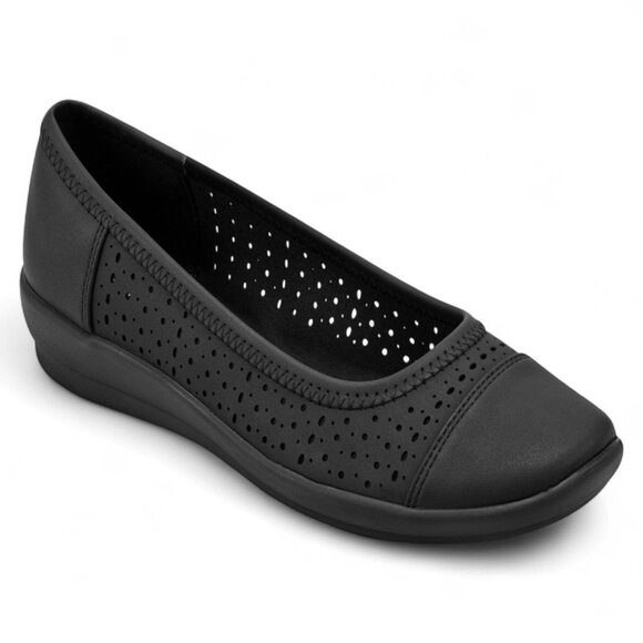 Easy Spirit Women's Avien Square Toe Slip-on Casual Flats - Picture 1 of 4